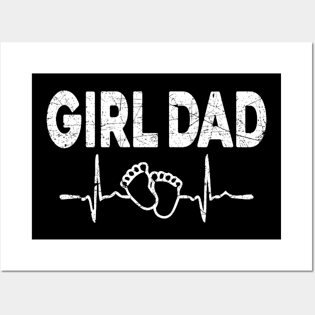 Girl Dad Tee 2 Wall Art by BeCreative